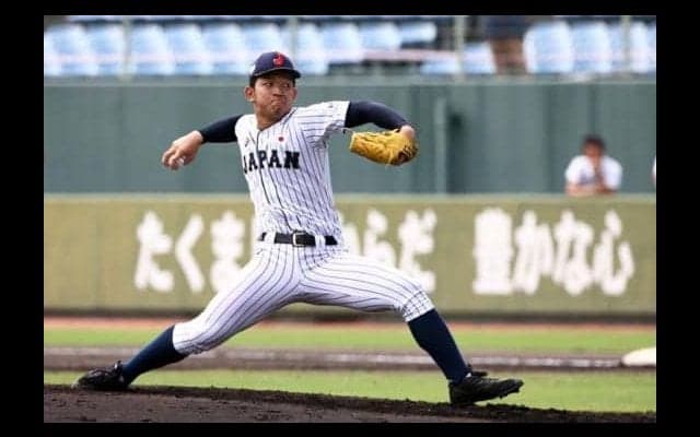 【侍U-18代表】2回に勝ち越し　日置が今大会初安打の適時打、小園もタイムリー