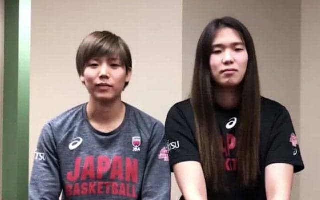 北海道出身の女子バスケ日本代表候補、町田瑠唯＆長岡萌映子「一刻も早い復興を」