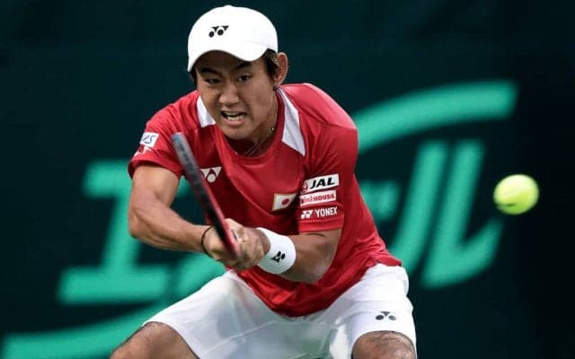 西岡も快勝「みなさんの前で、いいプレー出来たかなと思います」。日本のワールドグループ残留に王手[デビスカップ]