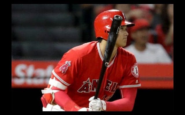 【MLB】大谷翔平、中前への痛烈な打球も…「アフターバーナー点火」で“快足二塁打”