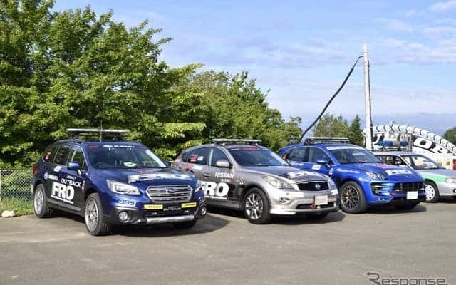 スバル アウトバック、SUPER GTで支援車両として活躍---FROは走りが大事