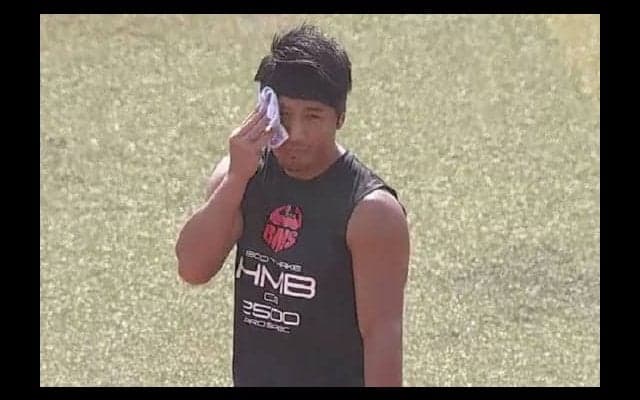 ZOZOマリンに“ハンカチ王子”現る？　元K-1王者の魔裟斗が始球式