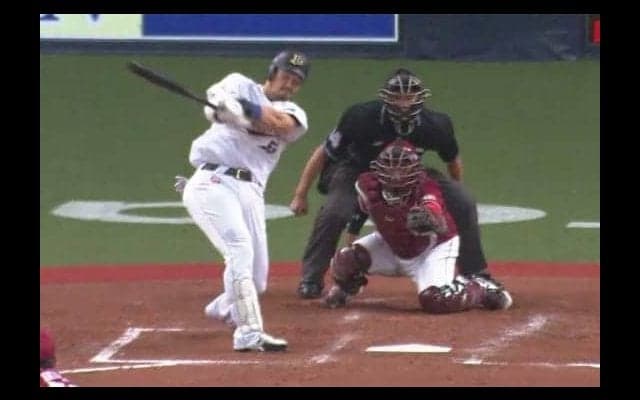 オリックス打者一巡の6連打で逆転勝ち　松葉2勝目、T-岡田9月初タイムリー