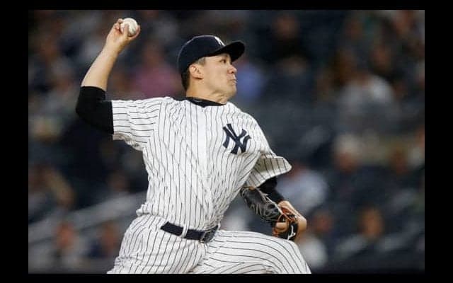 【MLB】田中将大、5回途中8安打5失点で13勝目ならず　4回スタントン満弾で逆転も…