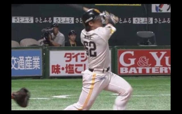 対戦打率は.750！　ホークス甲斐が得意のオリ山岡から2本のタイムリー