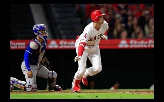 【MLB】手術決断の大谷、同点打で勝利貢献　トラウト敬遠後にバット折りながら適時打
