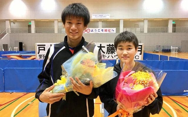 卓球・世界ジュニア 日本代表第1号に戸上隼輔・大藤沙月が内定！