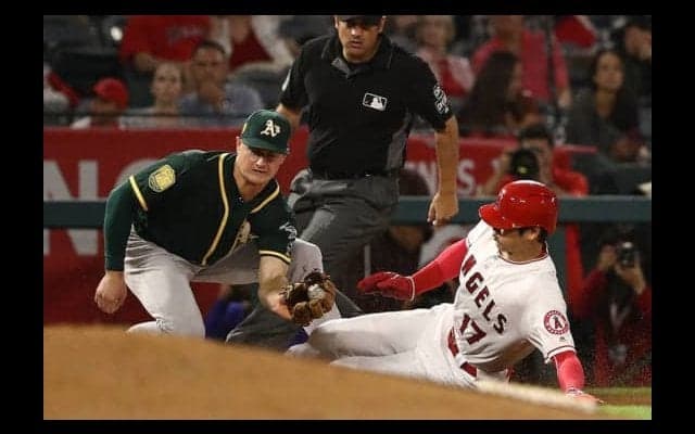 【MLB】大谷翔平、完璧三盗で今季10盗塁目　球団OBも脱帽「余裕でセーフになりました」