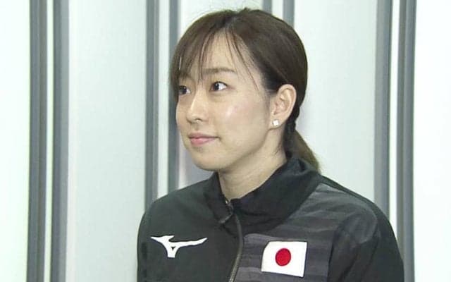 石川佳純 温泉に入って少しリフレッシュ「目標は優勝」ワールドカップへ