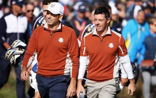 息合うプレーでポイントゲット！ガルシア＆マキロイインタビュー