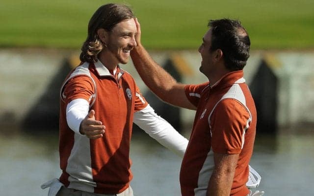 “モリウッド”がタイガーペアを撃破で無傷の4連勝 ライダーカップ2日目午後ハイライト