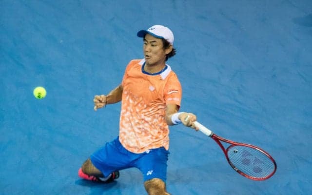 【速報】西岡が第1セットを先取。自身初のタイトルをかけた決勝[ATP250 深セン]