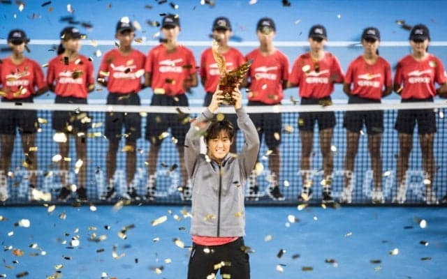 【速報】西岡がツアー初優勝。日本人男子5人目の快挙[ATP250 深セン]