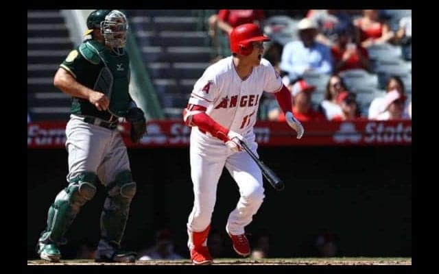 【MLB】大谷翔平、今季最終戦の9回に鮮やか中前打　2戦ぶりヒット→快足飛ばし生還