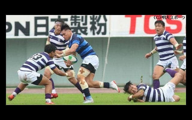 日体大に14点差で勝利　後半に課題残す／関東大学対抗戦