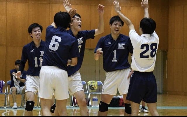 【バレーボール部男子】 大産大に快勝で上位リーグ進出決定！