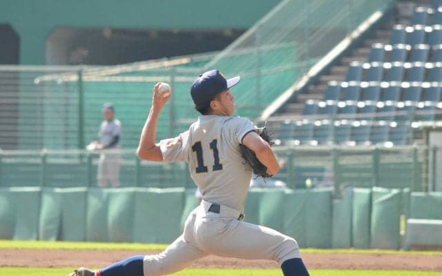 【硬式野球部】 黒原の好投むなしく 開幕３連敗