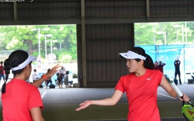 【テニス（女子）】悔しい敗戦も、「前を向いて」／第100回早慶対抗庭球試合