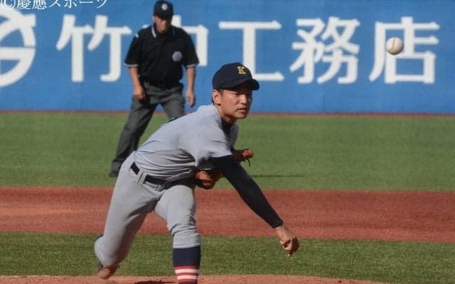 【野球】 コラム”SHOW TIME”②塾高のエース”不動心”の初舞台 森田晃介