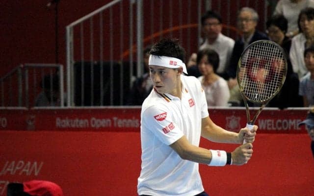 【速報】錦織 第1セットを先取。初対戦、杉田との日本勢同士となった1回戦[楽天ジャパンオープン]