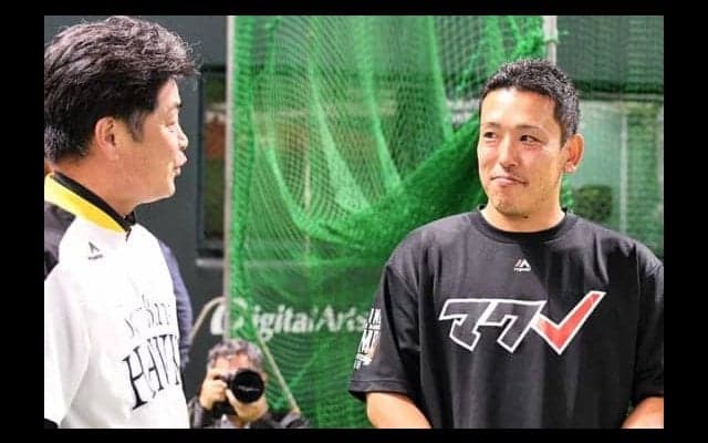 鷹・工藤監督、引退の大隣と対面し感謝「私の初めての優勝に貢献してくれた」
