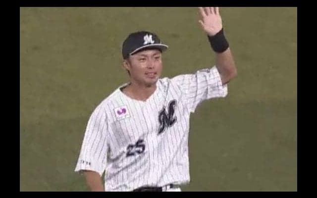 ロッテ金澤「絶対泣かない」と笑顔で現役生活に幕　「よく16年もできたな」