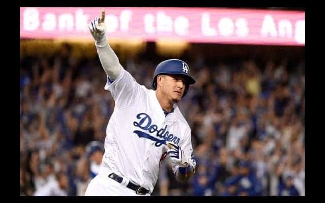 【MLB 地区シリーズ】ドジャースが2試合連続で初回先制　マチャドが3ボールから先制2ラン