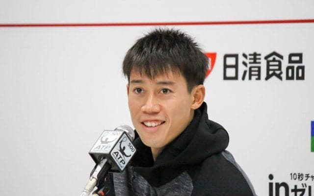 錦織「緊張するとは思いますけど」。決勝は予選勝者メドベージェフと[楽天ジャパンオープン]