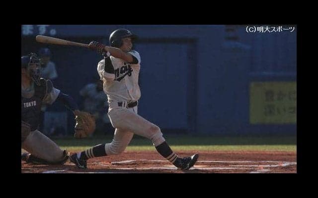 今季初の二桁得点で東大に快勝／東京六大学秋季リーグ戦