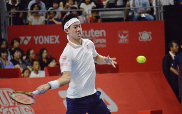 【速報】錦織が第1セットを2-6で落とす。世界32位のメドベージェフとの決勝[楽天ジャパンオープン]