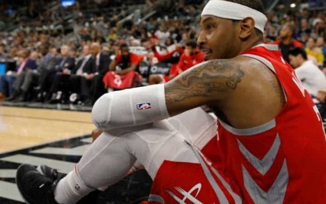 ベンチスタートのカーメロが終盤の3分半で10得点「これが自分の仕事」