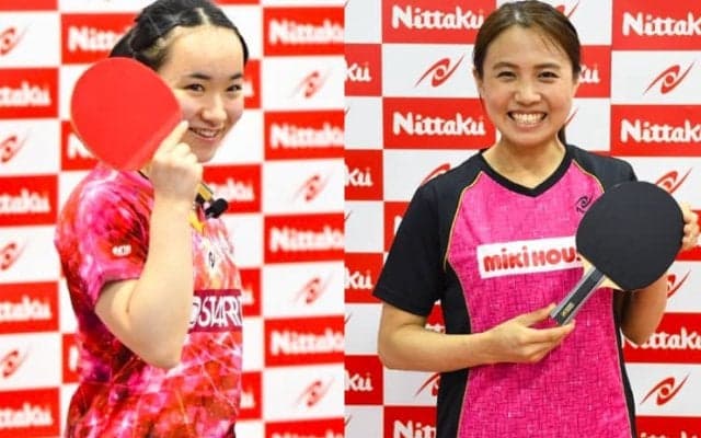 【卓球】伊藤美誠・平野早矢香がニッタク秋新製品発表会に登場　