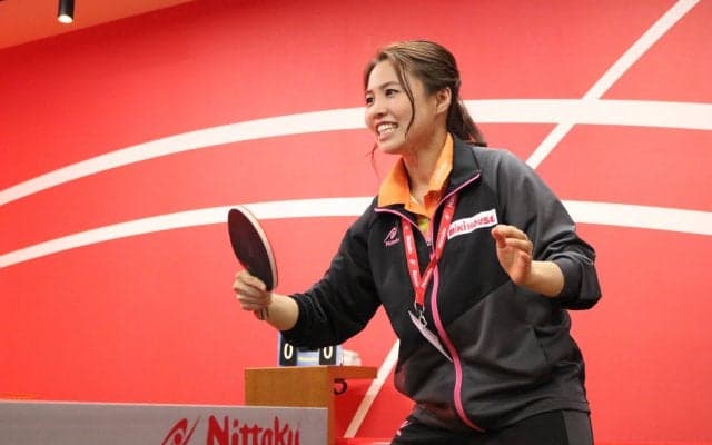 【卓球】平野早矢香、楽天オープンに登場　石川姉妹も客席で熱戦を応援