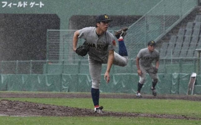【硬式野球部】 逆転するも６回雨天ノーゲーム