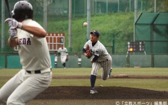 【準硬式野球部】泰道８回途中３失点の好投もあと１歩及ばず惜敗…