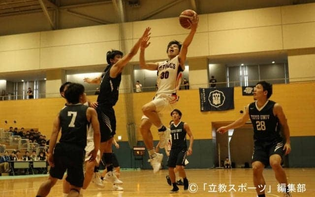 【バスケットボール部】東洋大に敗戦。プレスダウンに課題か
