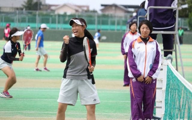 【ソフトテニス部女子】『データでも魅せる“最強の４年生”』　中田依緒里、勝率７割超えの最強ペア発覚…！？
