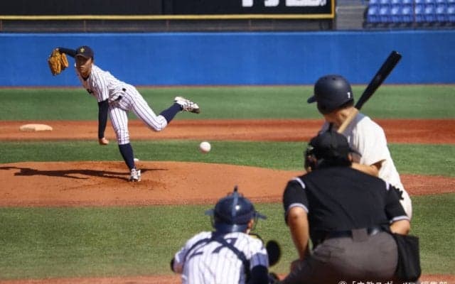 【野球部】黒星スタートも、打線は10安打と復調。江口「明日からこの分を取り返す」