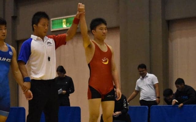 【レスリング部】 清野が２回戦進出で西日本インカレ１日目を終える