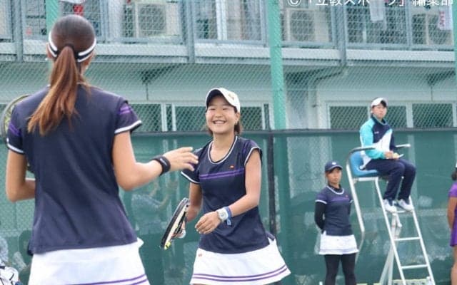 【テニス部女子】惜しくも１部昇格ならず… 髙橋・村橋ペアの最終戦「今までが集約されていた」