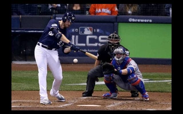 【MLB】リーグ優勝決定S第1戦はブルワーズが3回に逆転　カーショー呆然、投手に被弾