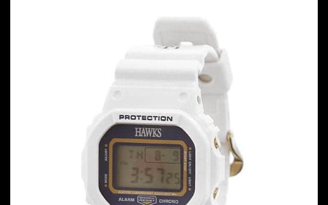 ソフトバンクホークス球団創設80周年を記念した限定G-SHOCKが登場