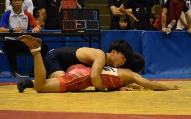 【レスリング部】弓削が西日本インカレ準々決勝進出で３日目につなげる
