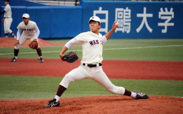 1年生右腕＆2年生左腕が1失点リレー！早大が2対1で明大に競り勝つ！【東京六大学野球－明治大vs早稲田大 2回戦】