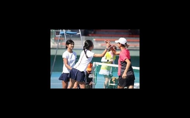 女王の貫禄を見せつけ、全勝で初戦を突破！／女子２回戦