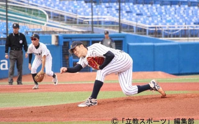 【野球部】扇の要＆大砲復活！　２つのアーチで慶大に辛勝