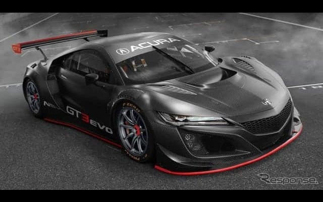 ホンダ NSX のGT3レーサーに「エボ」、新開発ターボやエアロで戦闘力向上
