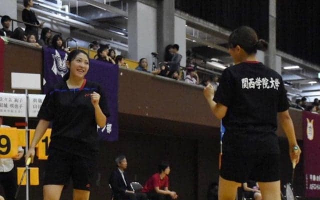 【バドミントン部女子】 全日本個人、結城・佐々木ペアが自身初の４回戦進出！
