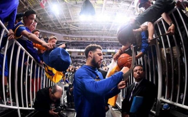 愛着あるオラクル・アリーナで最後のシーズンを士気高く迎えるクレイ・トンプソン