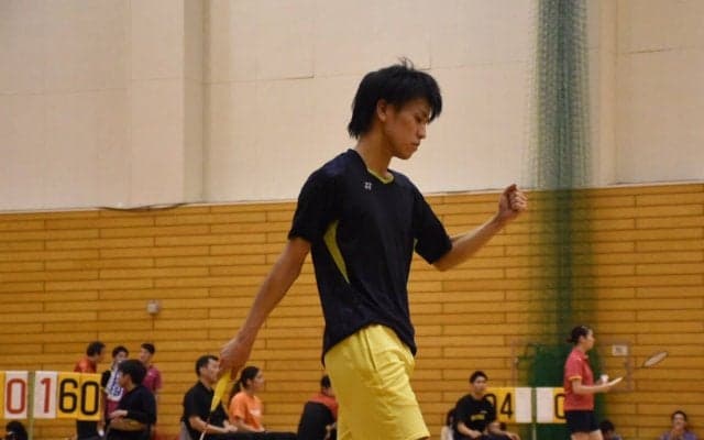 【バドミントン部男子】 エース北里がシングルス１６強入り！